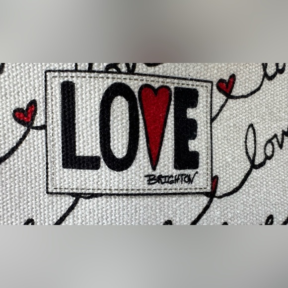 Brighton Love Scroll Crossbody Canvas Camera Bag - Picture 8 of 16